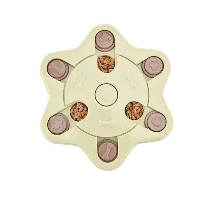 Interactive Dog Puzzle Toy and Slow Feeder