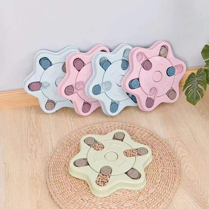 Interactive Dog Puzzle Toy and Slow Feeder