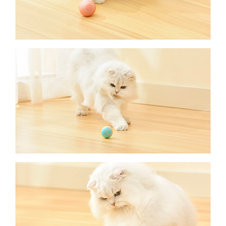 Cat Gravity Intelligent Rolling Ball Tease Toy Pet Automatic Rotating Ball