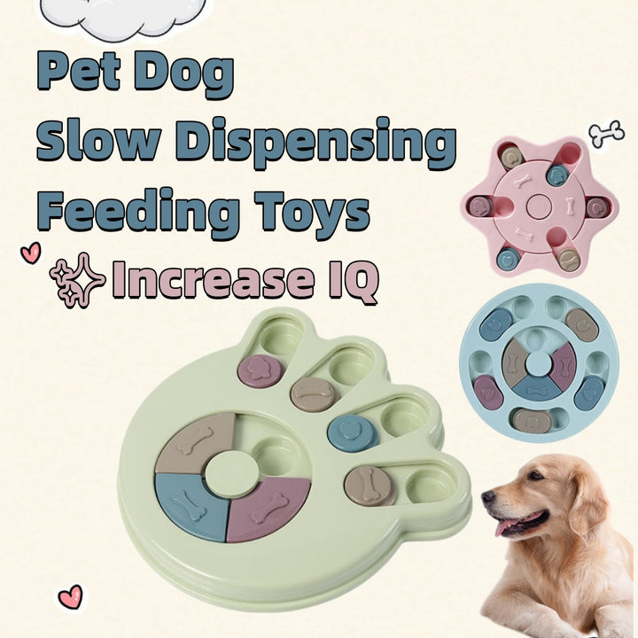 Interactive Dog Puzzle Toy and Slow Feeder